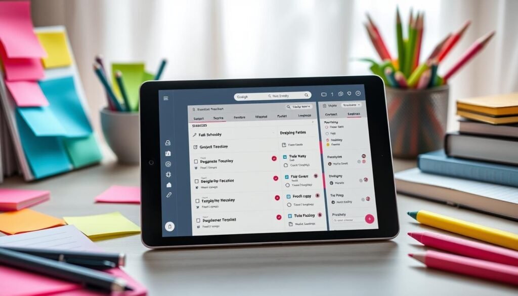 Digital study planners for students