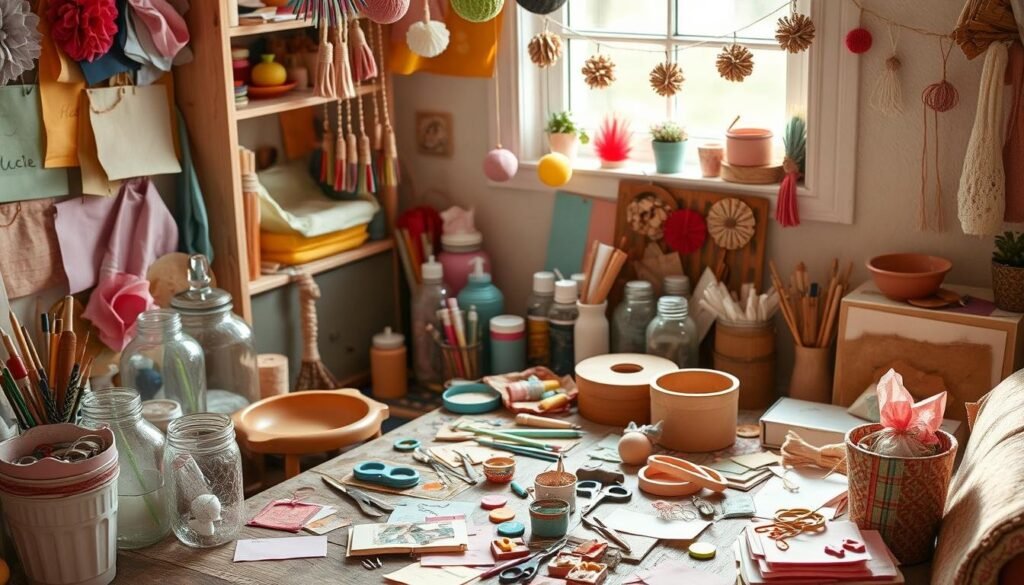 budget-friendly DIY crafting