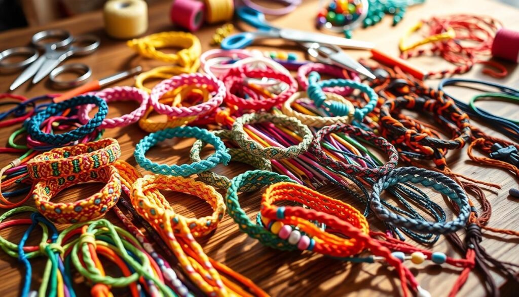 Friendship bracelet making trends