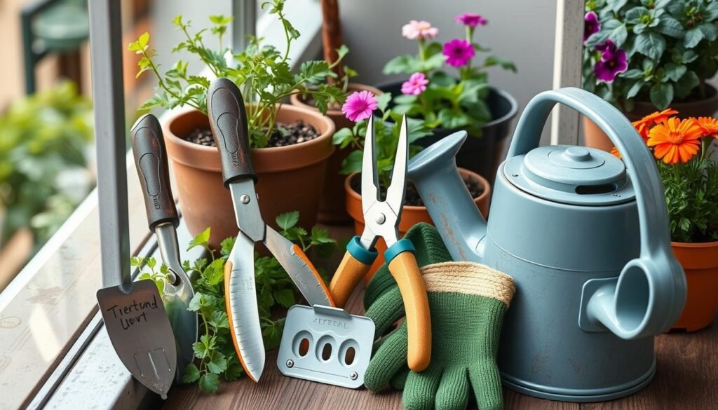small space gardening tools