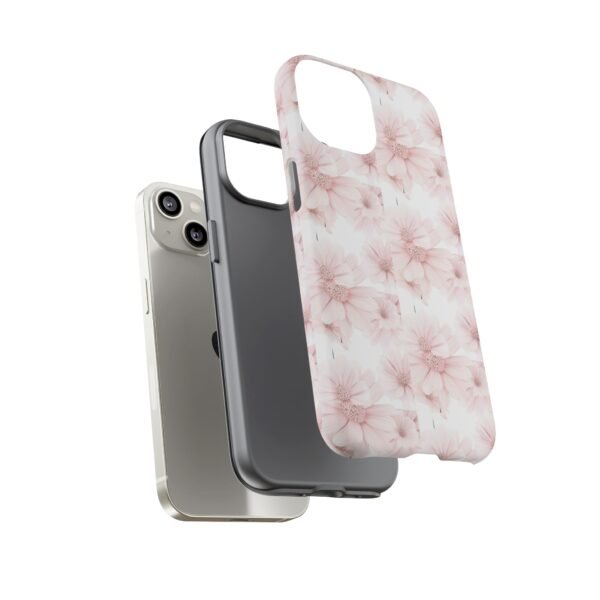 Tough Phone Case - Abstract Flower Design - Image 81