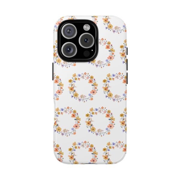 Tough Phone Case - Floral Wreath - Image 216