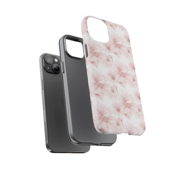 Tough Phone Case - Abstract Flower Design - Image 97