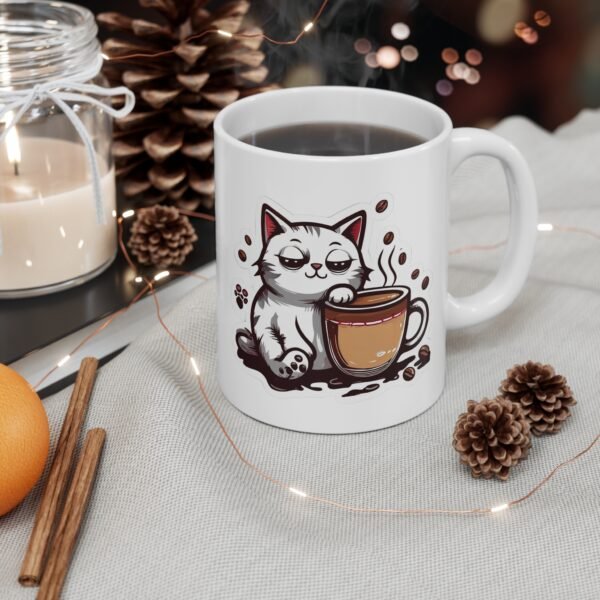 Pawsitively Caffeinated Mug - Image 4