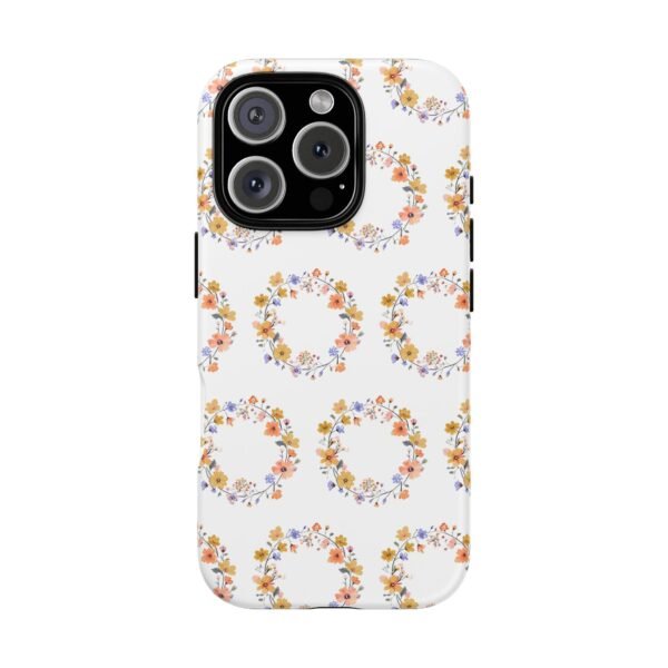 Tough Phone Case - Floral Wreath - Image 220