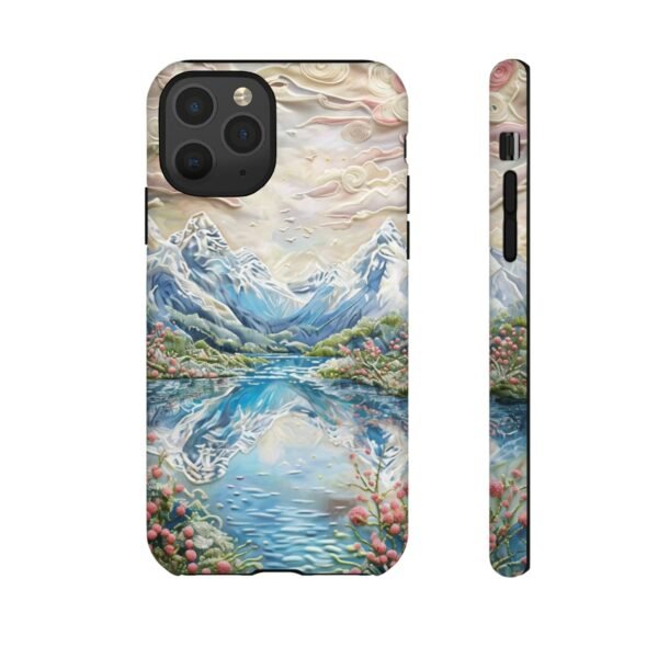 Tough Phone Case - Majestic Mountain Reflection - Image 11