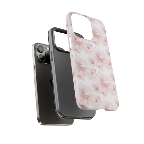 Tough Phone Case - Abstract Flower Design - Image 105