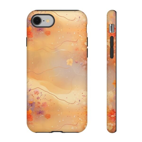 Tough Phone Case - Abstract Flower Design - Image 4