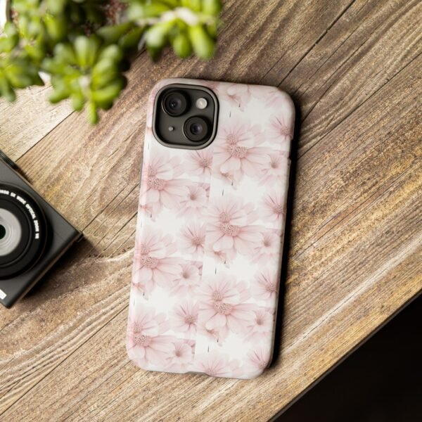 Tough Phone Case - Abstract Flower Design - Image 155