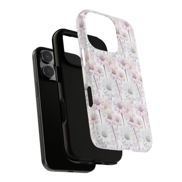 Tough Phone Case - Daisy Floral Design - Image 218