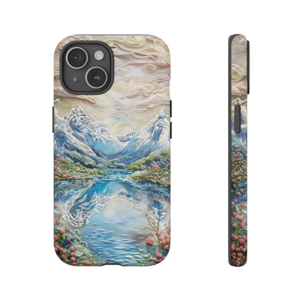 Tough Phone Case - Majestic Mountain Reflection - Image 33