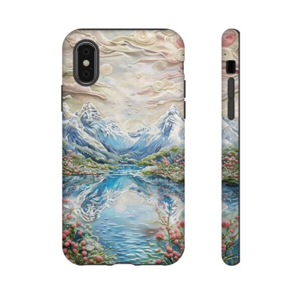 Tough Phone Case - Majestic Mountain Reflection - Image 8