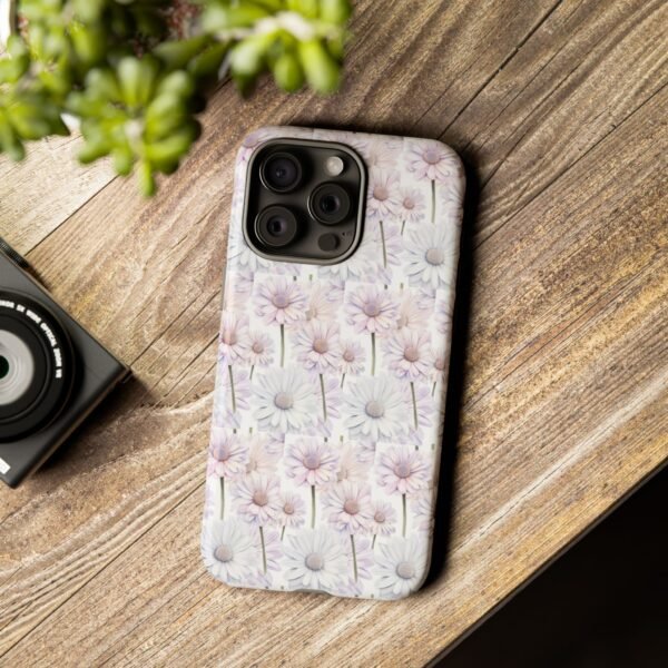 Tough Phone Case - Daisy Floral Design - Image 167