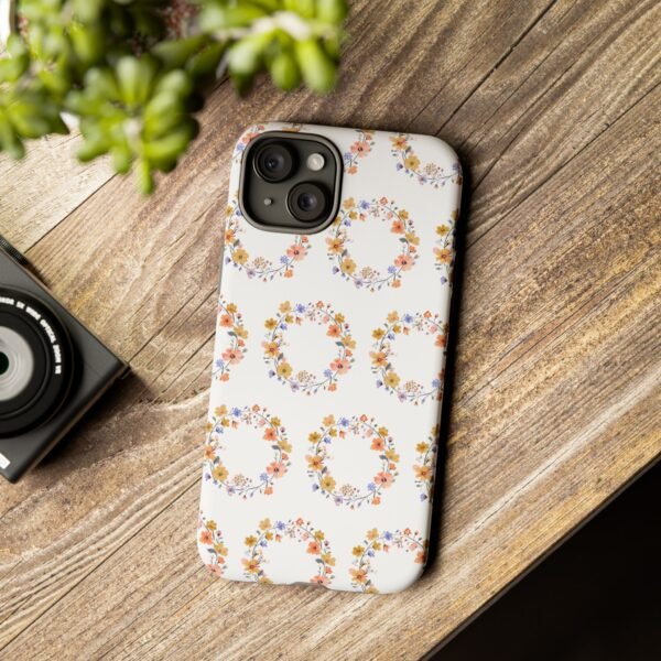 Tough Phone Case - Floral Wreath - Image 158