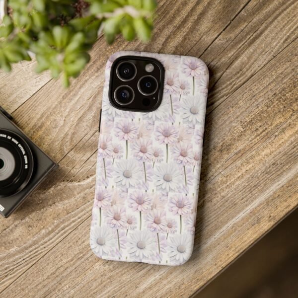 Tough Phone Case - Daisy Floral Design - Image 231