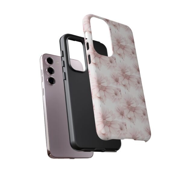 Tough Phone Case - Abstract Flower Design - Image 121
