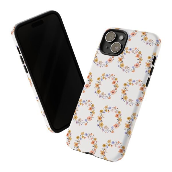 Tough Phone Case - Floral Wreath - Image 157