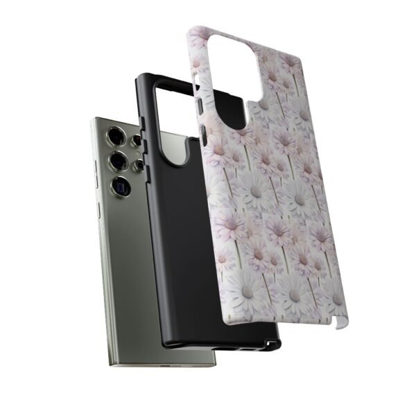 Tough Phone Case - Daisy Floral Design - Image 129