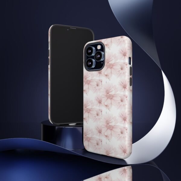 Tough Phone Case - Abstract Flower Design - Image 54