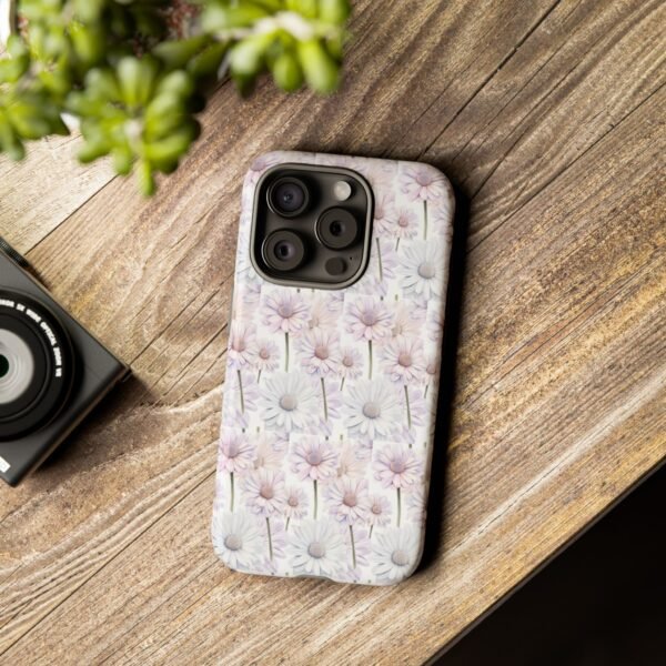 Tough Phone Case - Daisy Floral Design - Image 161