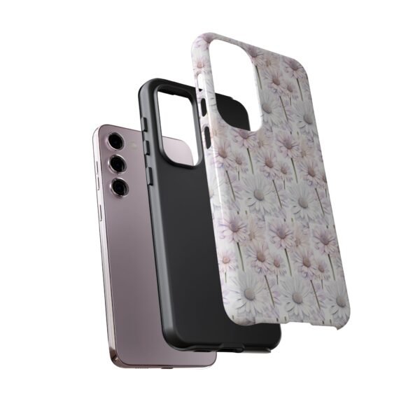 Tough Phone Case - Daisy Floral Design - Image 117