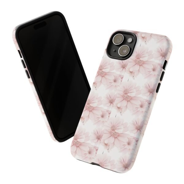 Tough Phone Case - Abstract Flower Design - Image 157