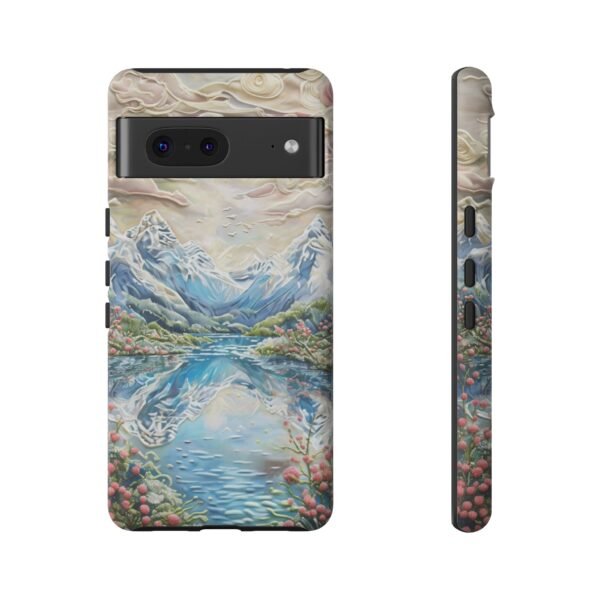 Tough Phone Case - Majestic Mountain Reflection - Image 3