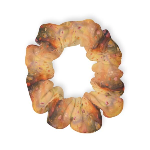 Elegant Floral Scrunchie