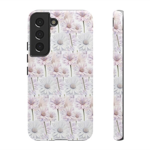 Tough Phone Case - Daisy Floral Design - Image 65