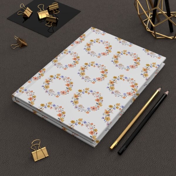 Floral Wreath Journal – Elegant Notebook for Writing & Inspiration - Image 2