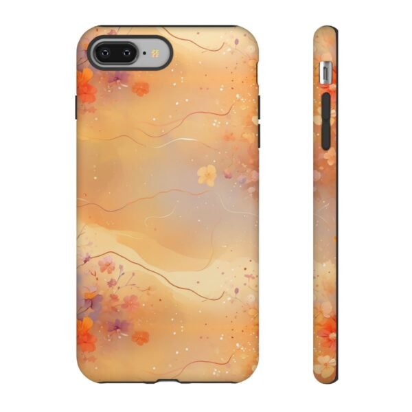 Tough Phone Case - Abstract Flower Design - Image 5