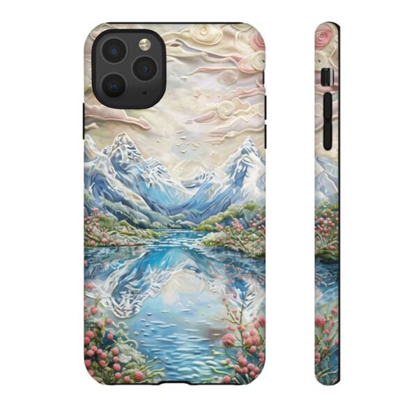 Tough Phone Case - Majestic Mountain Reflection - Image 12
