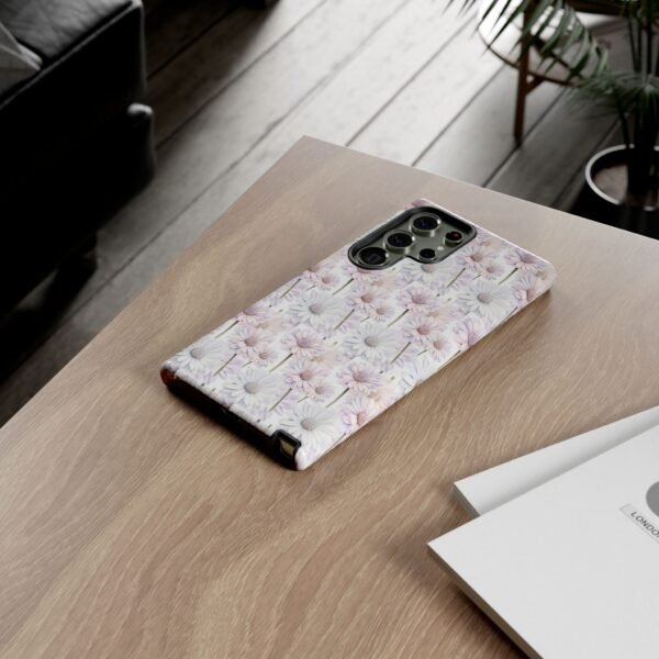 Tough Phone Case - Daisy Floral Design - Image 126