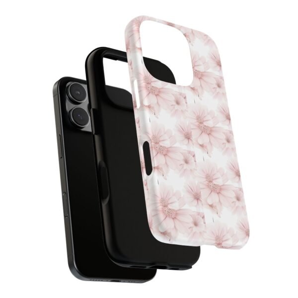 Tough Phone Case - Abstract Flower Design - Image 222