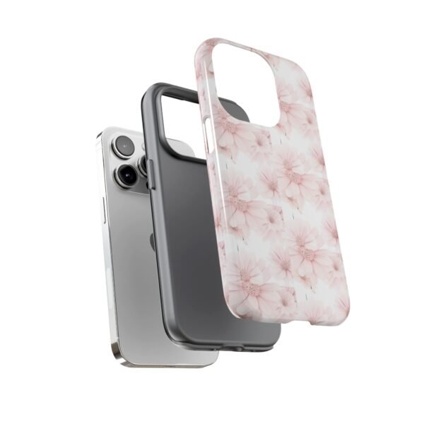 Tough Phone Case - Abstract Flower Design - Image 85
