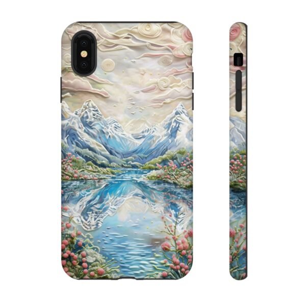Tough Phone Case - Majestic Mountain Reflection - Image 9