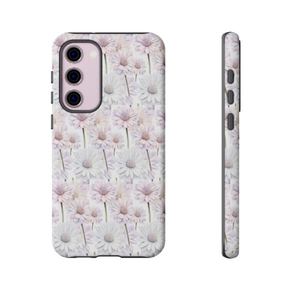 Tough Phone Case - Daisy Floral Design - Image 119