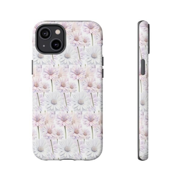 Tough Phone Case - Daisy Floral Design - Image 91