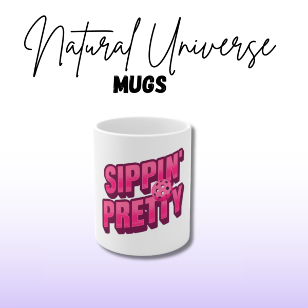 Mug - 'Sippin Pretty' 11oz Ceramic Cup for Coffee Lovers - Image 5