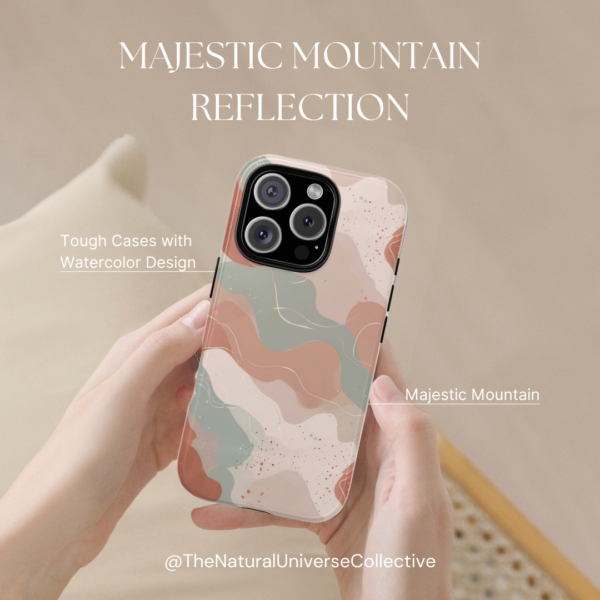 Tough Phone Case - Abstract Design - Image 2