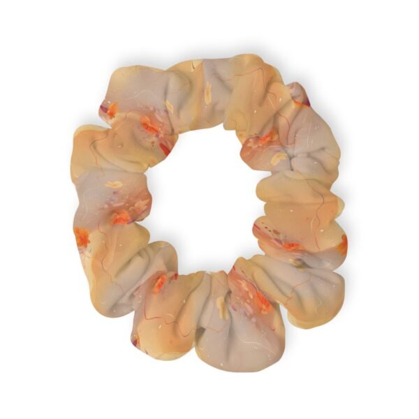 Abstract Flower Scrunchie