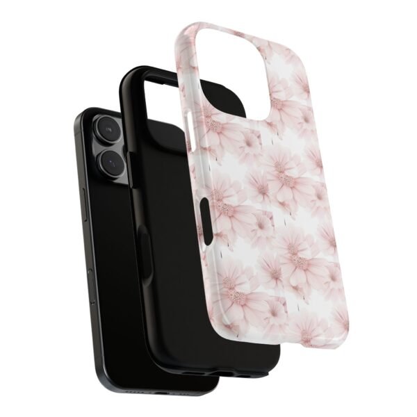 Tough Phone Case - Abstract Flower Design - Image 218