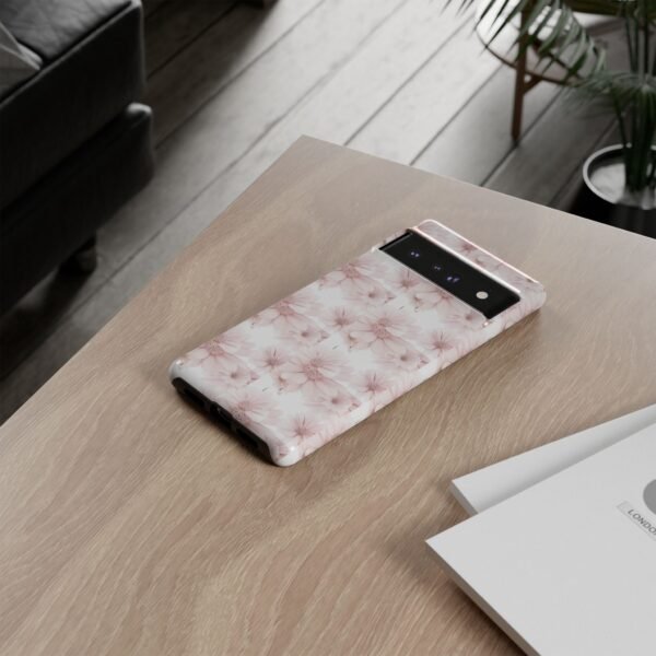 Tough Phone Case - Abstract Flower Design - Image 142