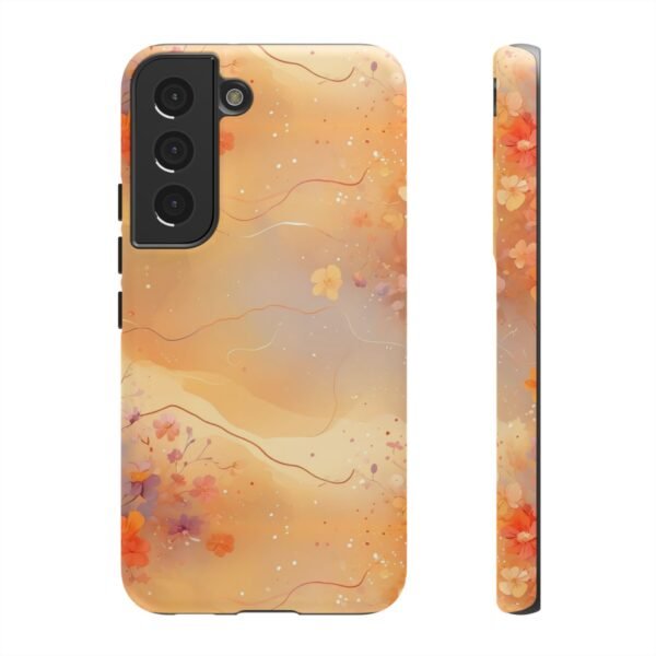 Tough Phone Case - Abstract Flower Design - Image 23