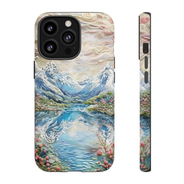 Tough Phone Case - Majestic Mountain Reflection - Image 19