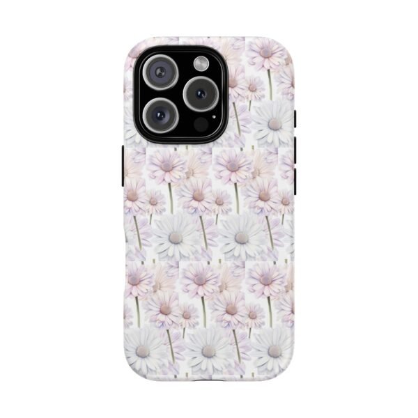 Tough Phone Case - Daisy Floral Design - Image 220