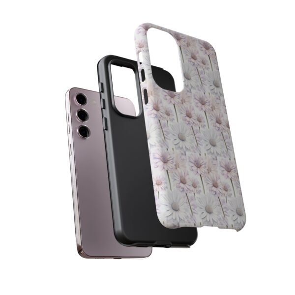Tough Phone Case - Daisy Floral Design - Image 121