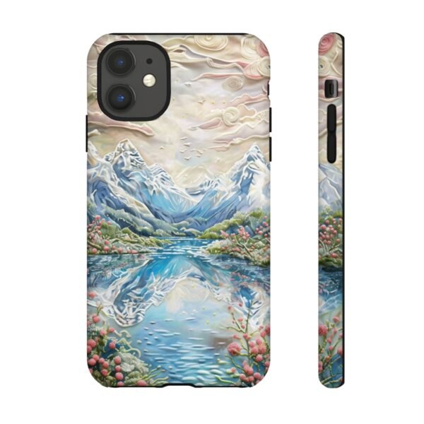 Tough Phone Case - Majestic Mountain Reflection - Image 10