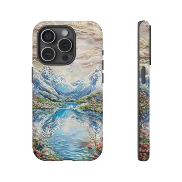 Tough Phone Case - Majestic Mountain Reflection - Image 35