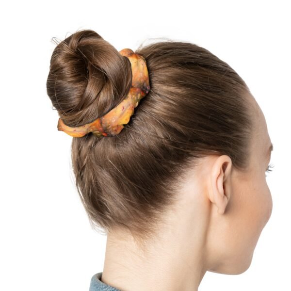 Elegant Floral Scrunchie - Image 3